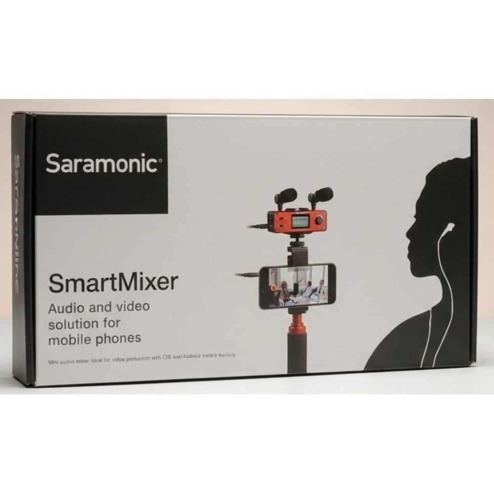 Saramonic SmartMixer Professional Recording Rig iOS Android Phones Audio Video